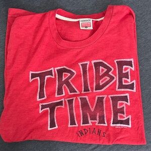 HOMAGE Red Tribe Time Tee
